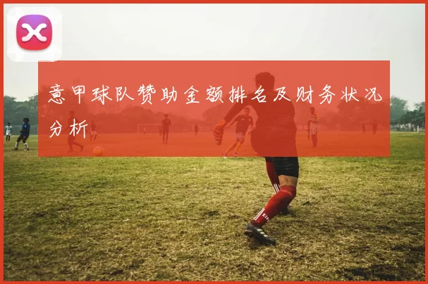 意甲球队赞助金额排名及财务状况分析